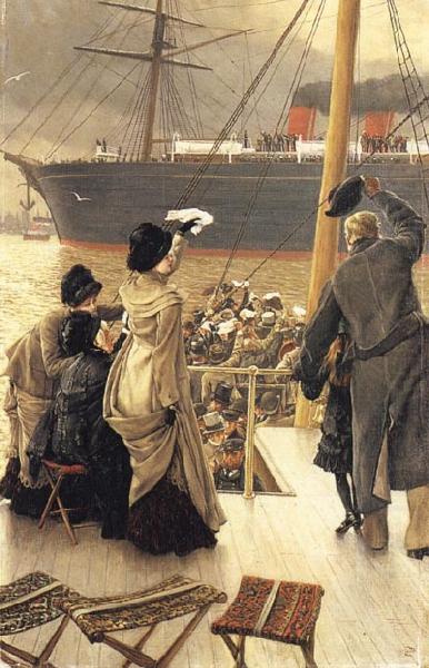 James Tissot Good-bye-On the Mersey china oil painting image